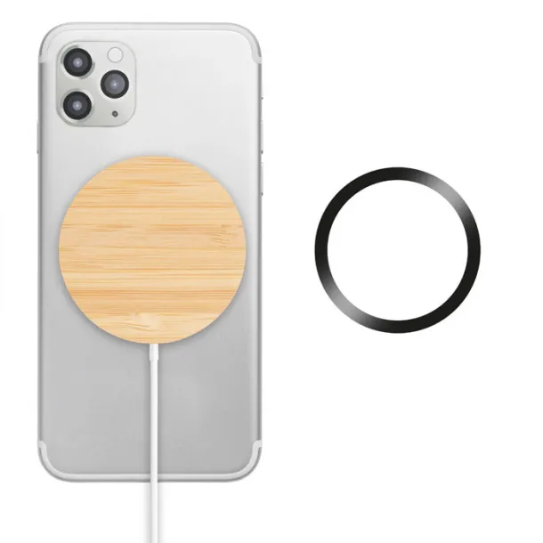 RUNDO MAG Magnetic Wireless charger Wood