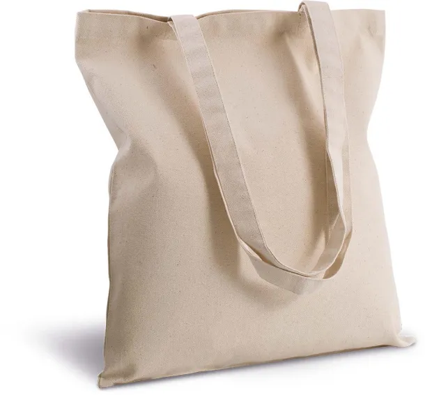  COTTON CANVAS SHOPPER BAG, 310 g/m2 - Kimood Metal Grey