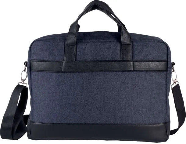  BUSINESS LAPTOP BAG - Kimood Graphite Blue Heather