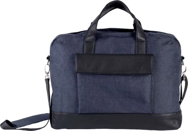  BUSINESS LAPTOP BAG - Kimood Graphite Blue Heather