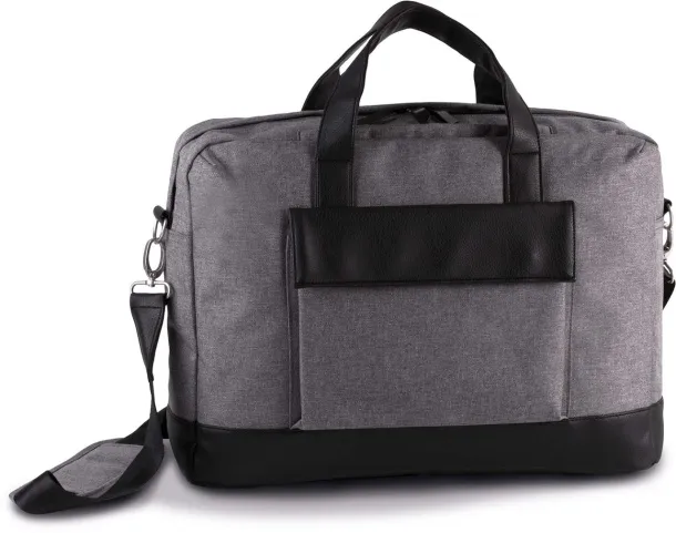  BUSINESS LAPTOP BAG - Kimood Graphite Grey Heather