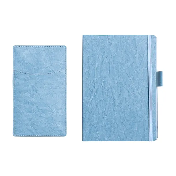 SAVONA notebook with organizer Blue