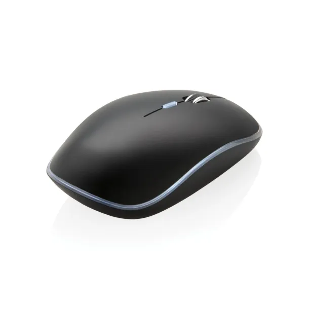  Light up logo wireless mouse - XD Collection Black 