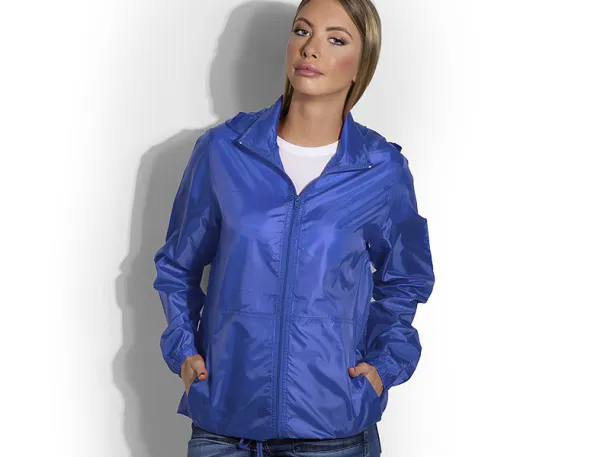 RIVER windbreaker - EXPLODE Royal blue