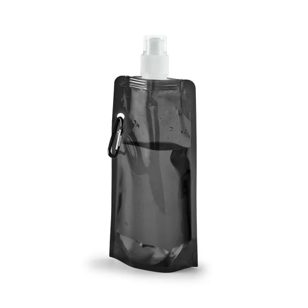 KWILL sklopiva boca za vodu, 460 ml Crna