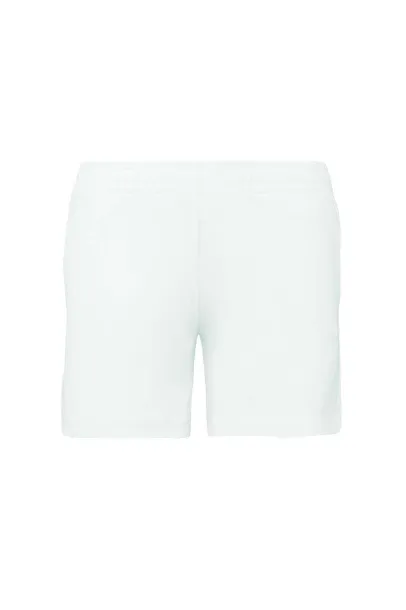  LADIES' JERSEY SPORTS SHORTS - Proact White