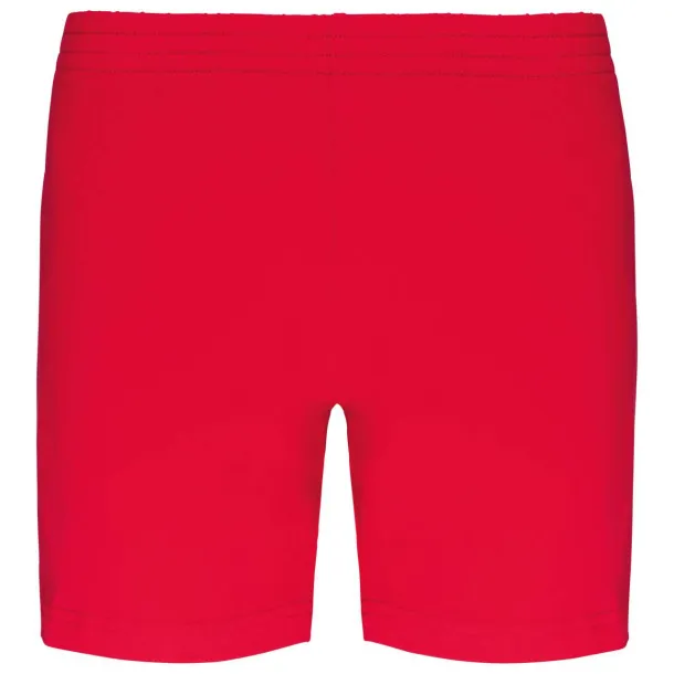  LADIES' JERSEY SPORTS SHORTS - Proact Red