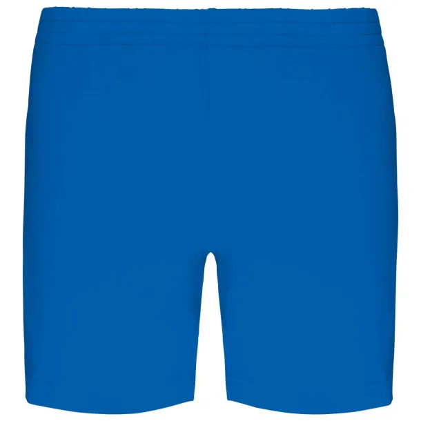  LADIES' JERSEY SPORTS SHORTS - Proact Neon Blue