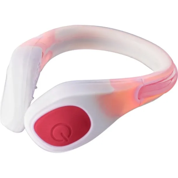  Ankle band with LED light Bijela Crvena