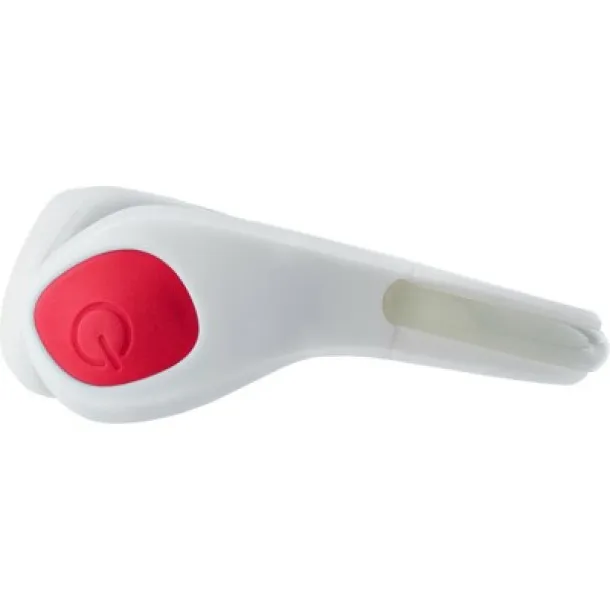  Ankle band with LED light Bijela Crvena