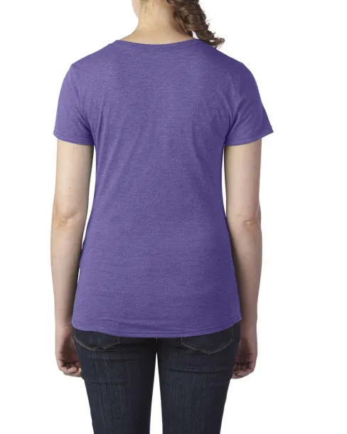  WOMEN'S TRI-BLEND TEE - Anvil Heather Purple