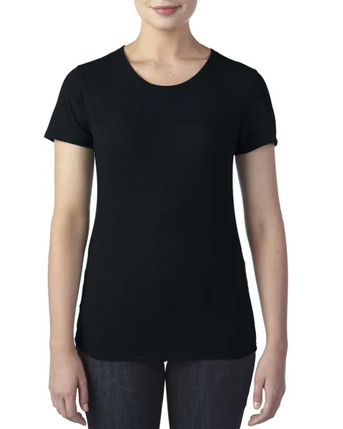  WOMEN'S TRI-BLEND TEE - Anvil Black