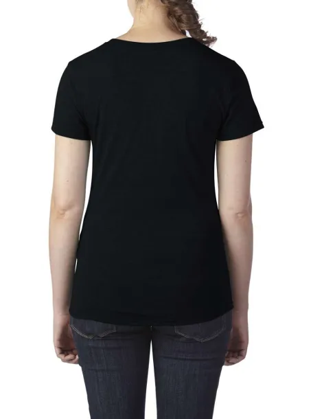  WOMEN'S TRI-BLEND TEE - Anvil Black