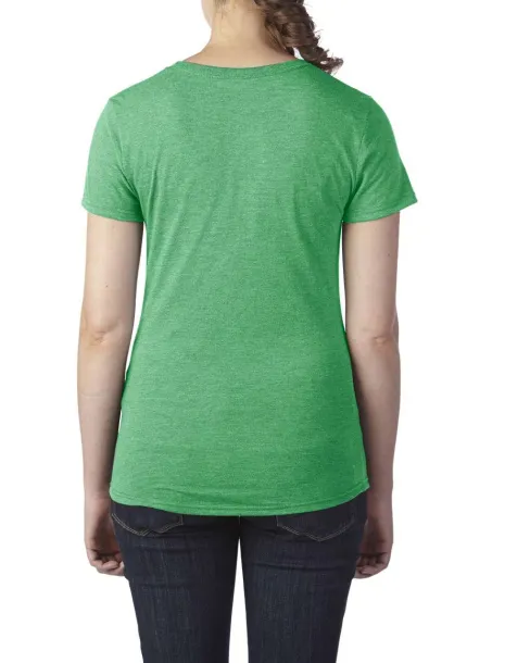  WOMEN'S TRI-BLEND TEE - Anvil Heather Green