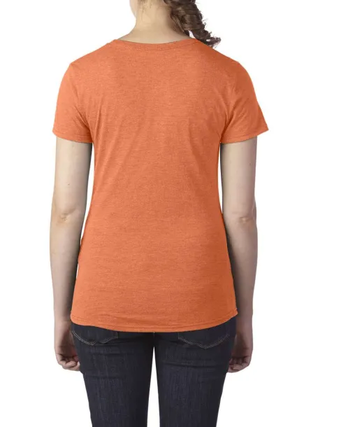  WOMEN'S TRI-BLEND TEE - Anvil Heather Orange