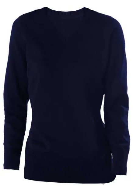  LADIES' V-NECK JUMPER - Kariban Navy