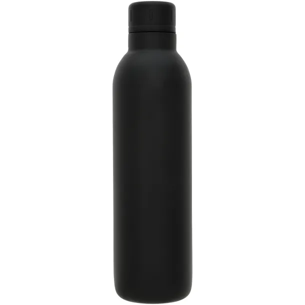 Thor 510 ml copper vacuum insulated sport bottle Solid black