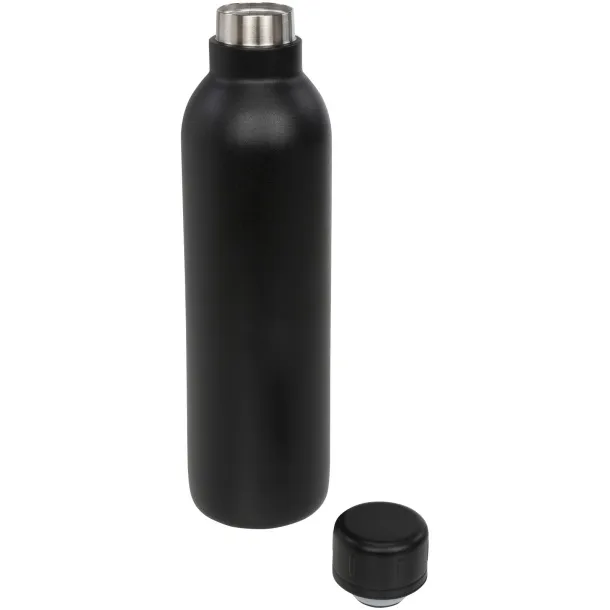 Thor 510 ml copper vacuum insulated sport bottle Solid black