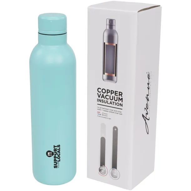 Thor 510 ml copper vacuum insulated sport bottle - Unbranded Mint green