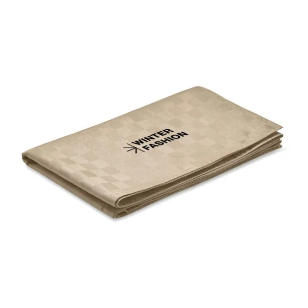 SPICE Table runner in polyester khaki