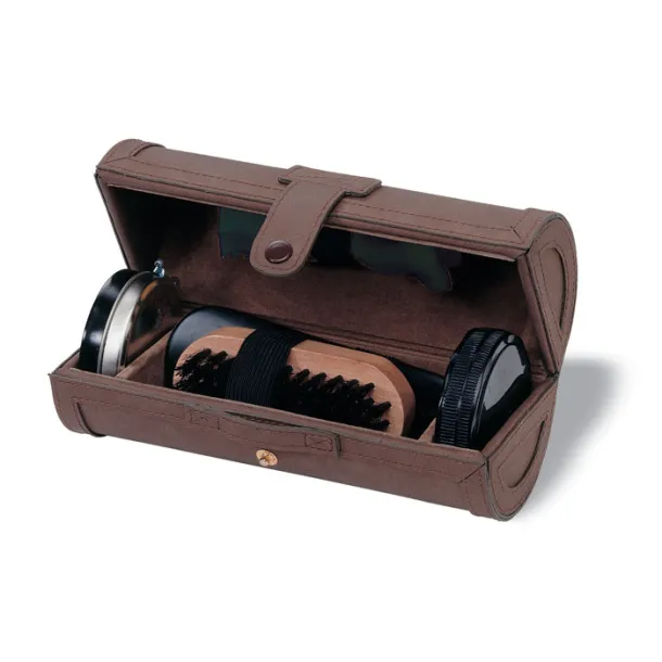 GENTLEMAN Shoe polish kit Brown