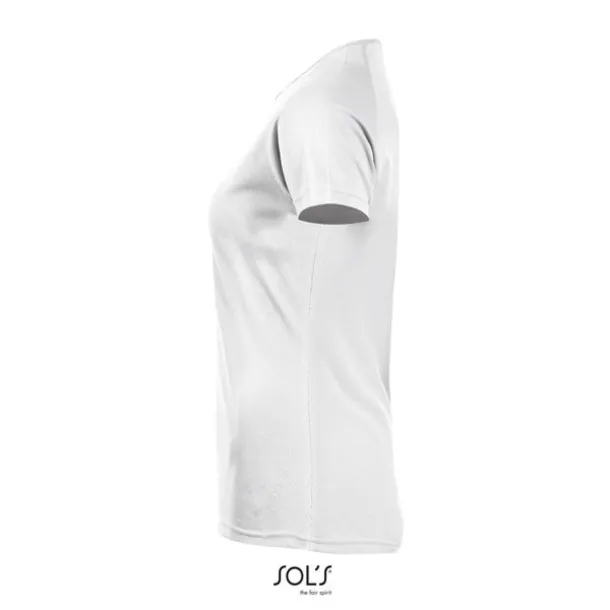  SOL'S SPORTY WOMEN - RAGLAN-SLEEVED T-SHIRT- 140 g/m² - SOL'S White