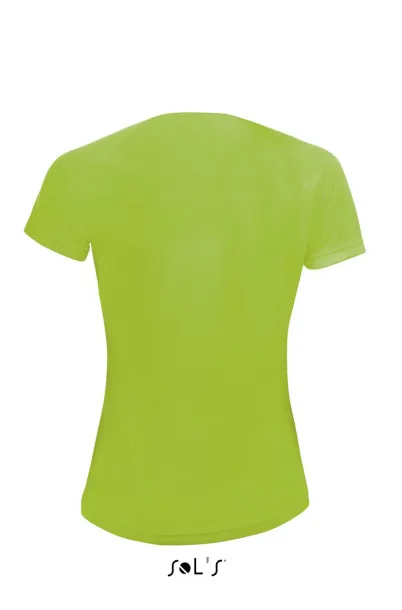  SOL'S SPORTY WOMEN - RAGLAN-SLEEVED T-SHIRT- 140 g/m² - SOL'S Neon Green