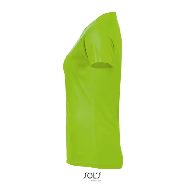  SOL'S SPORTY WOMEN - RAGLAN-SLEEVED T-SHIRT- 140 g/m² - SOL'S Neon Green