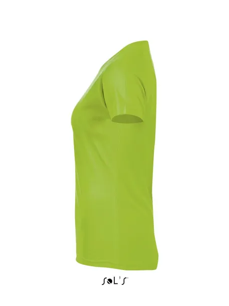  Ženska sportska majica - 140 g/m² - SOL'S Neon Green