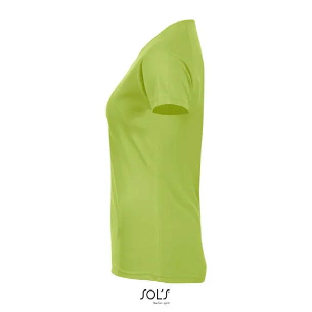  SOL'S SPORTY WOMEN - RAGLAN-SLEEVED T-SHIRT- 140 g/m² - SOL'S Apple Green