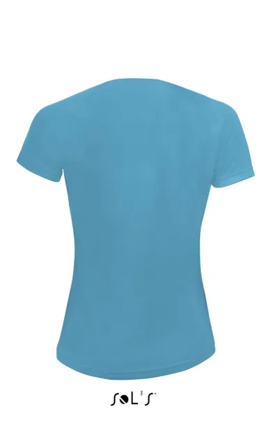  SOL'S SPORTY WOMEN - RAGLAN-SLEEVED T-SHIRT- 140 g/m² - SOL'S Aqua