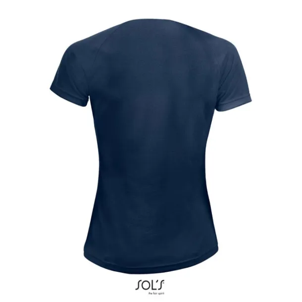  SOL'S SPORTY WOMEN - RAGLAN-SLEEVED T-SHIRT- 140 g/m² - SOL'S French Navy