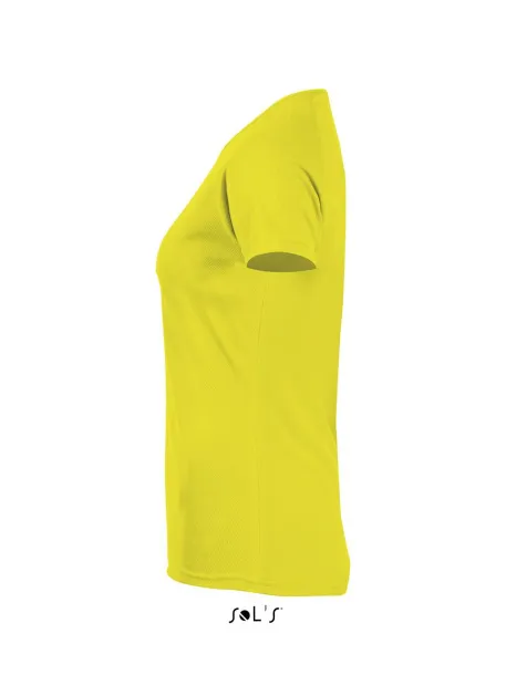  SOL'S SPORTY WOMEN - RAGLAN-SLEEVED T-SHIRT- 140 g/m² - SOL'S Neon yellow