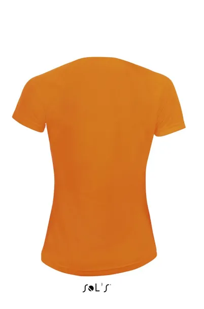  SOL'S SPORTY WOMEN - RAGLAN-SLEEVED T-SHIRT- 140 g/m² - SOL'S Neon Orange