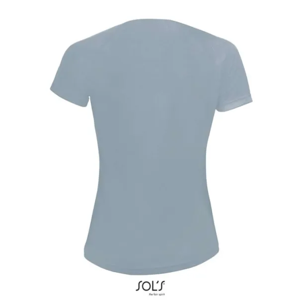  SOL'S SPORTY WOMEN - RAGLAN-SLEEVED T-SHIRT- 140 g/m² - SOL'S Pure Grey