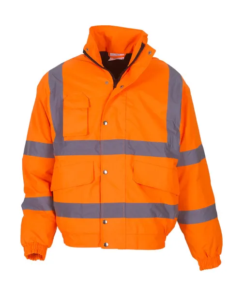  Fluo Bomber Jacket - Yoko Fluo Orange