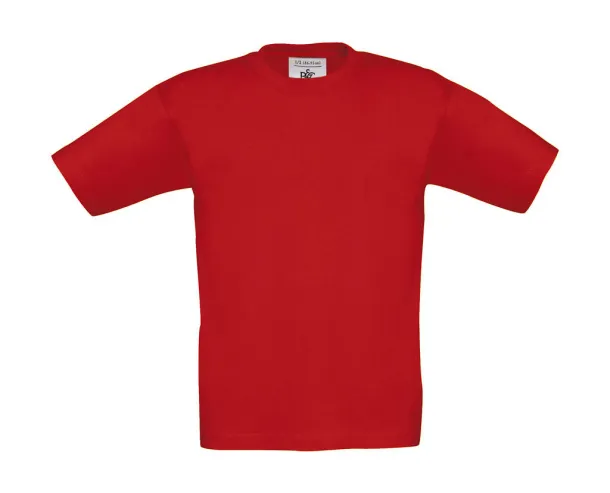  Dječja kratka majica, 185 g/m² - B&C Crvena