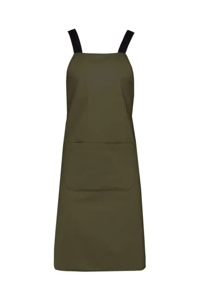  ORGANIC COTTON APRON - Kariban Mossy Green