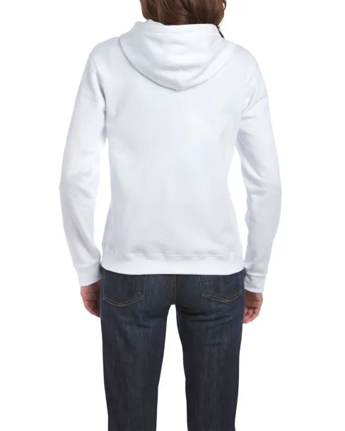  HEAVY BLEND™ LADIES' FULL ZIP HOODED SWEATSHIRT - Gildan White