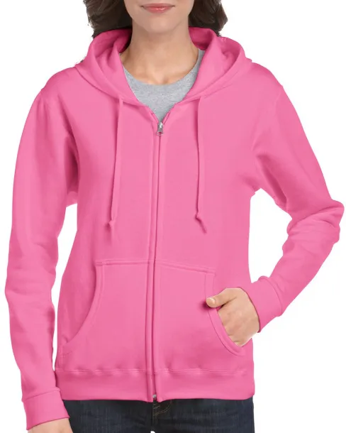  HEAVY BLEND™ LADIES' FULL ZIP HOODED SWEATSHIRT - Gildan Azalea