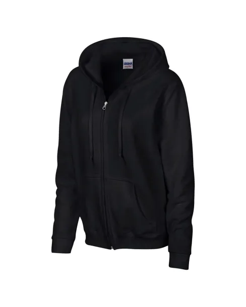 HEAVY BLEND™ LADIES' FULL ZIP HOODED SWEATSHIRT - Gildan Black