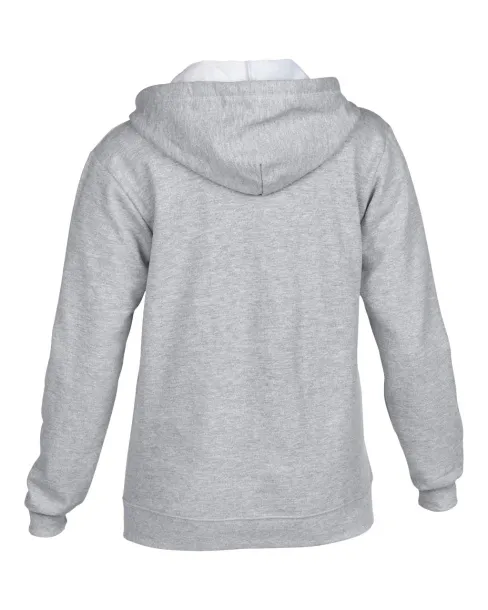  Ženska hoodica s patentom - Gildan Sport Grey