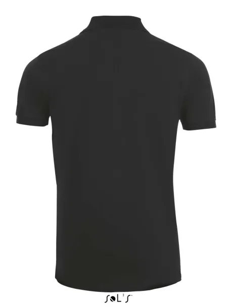  Muška polo majica s 95% pamuka, 220 g/m2 - SOL'S Crna