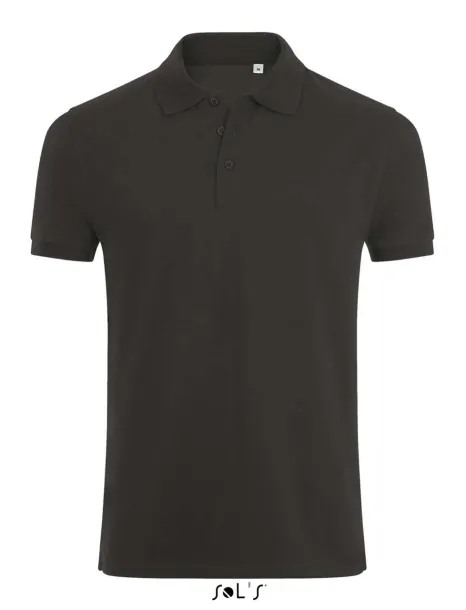  SOL'S PHOENIX MEN - COTTON-ELASTANE POLO SHIRT - SOL'S Charcoal Melange