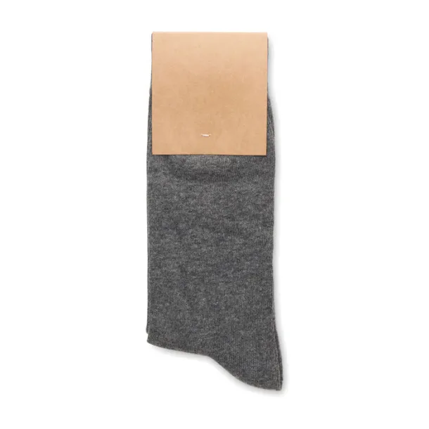 TADA L Pair of socks in gift box L stone grey