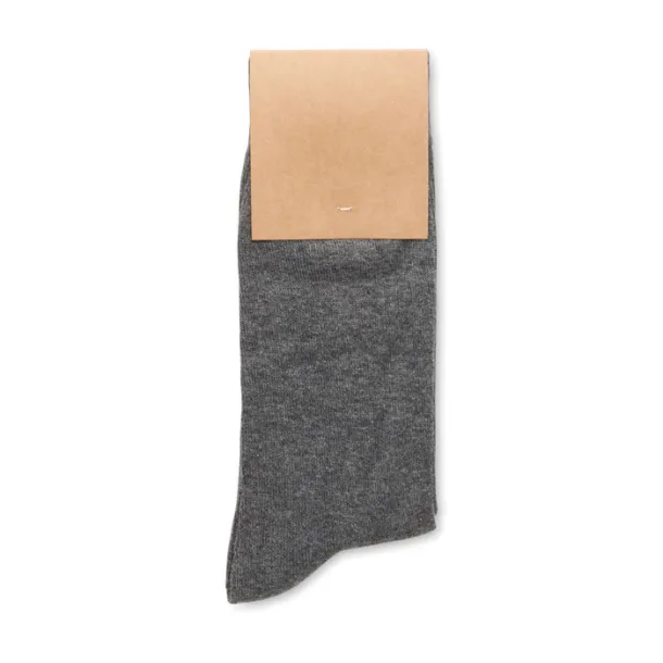 TADA L Pair of socks in gift box L stone grey