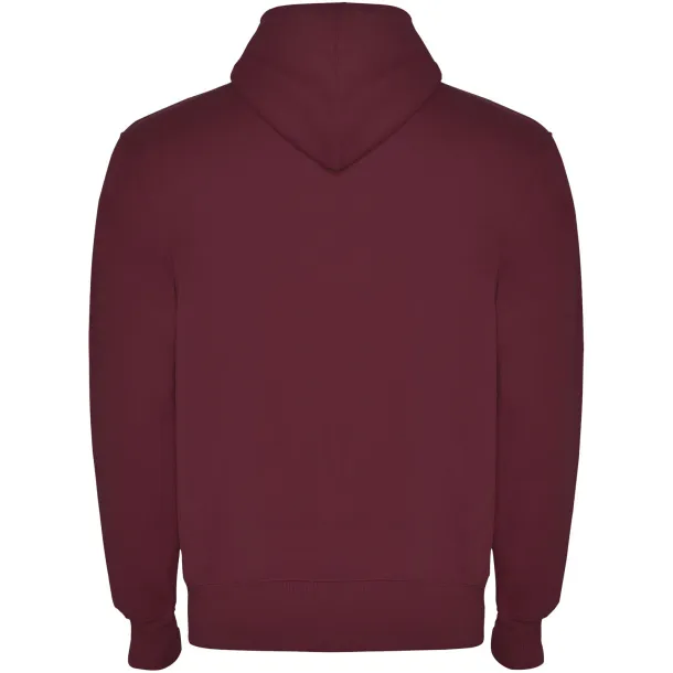Montblanc unisex hoodie s punim patentnim zatvaračem, 280 g/m² - Roly Garnet
