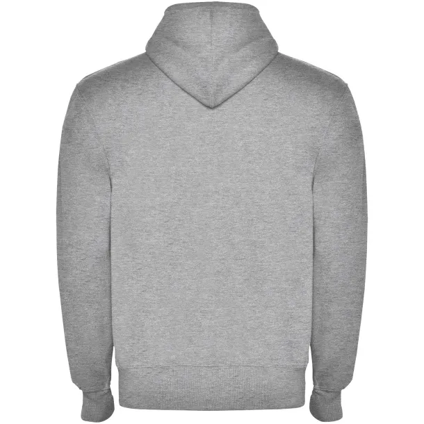 Montblanc unisex hoodie s punim patentnim zatvaračem, 280 g/m² - Roly Heather grey