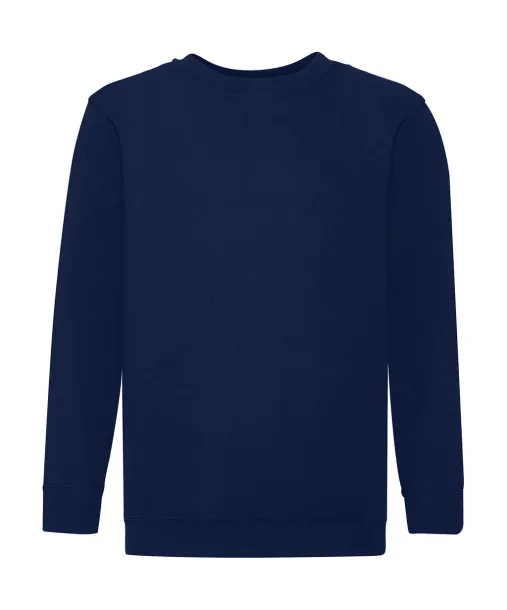  Klasični dječji pulover, 280 g/m² - Fruit of the Loom Mornarsko plava