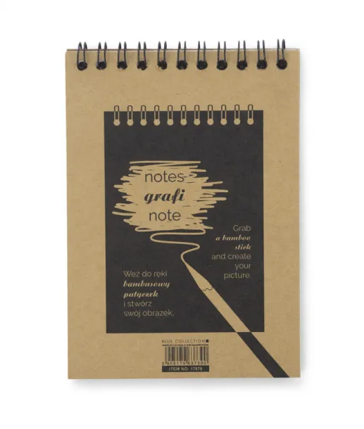 GRAFI Scratch note Brown